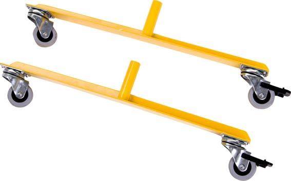 Produktbild Dancop Scherengitter 4x1,05m gelb schwarz bild 2