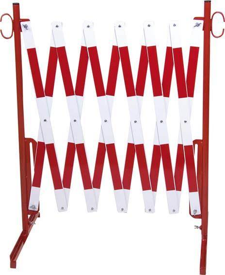 Produktbild Dancop Scherengitter 4x1m rot weiss