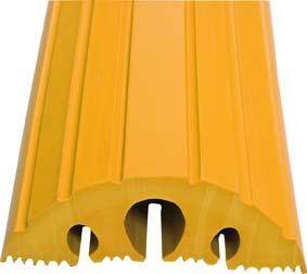 Produktbild Dancop Schlauchbrücke Kabelbrücke gelb 1500 x 210 x 65 mm bild 3