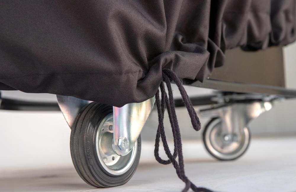 Produktbild Dancop Schutzhülle für Sperrpfosten Set mit Transportwagen bild 2