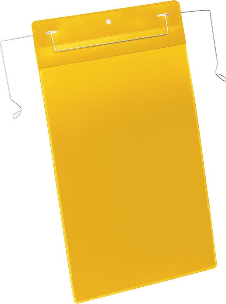 Produktbild Durable Dokumententasche 297 x 210 mm A4 quer blau mit Drahtbügel