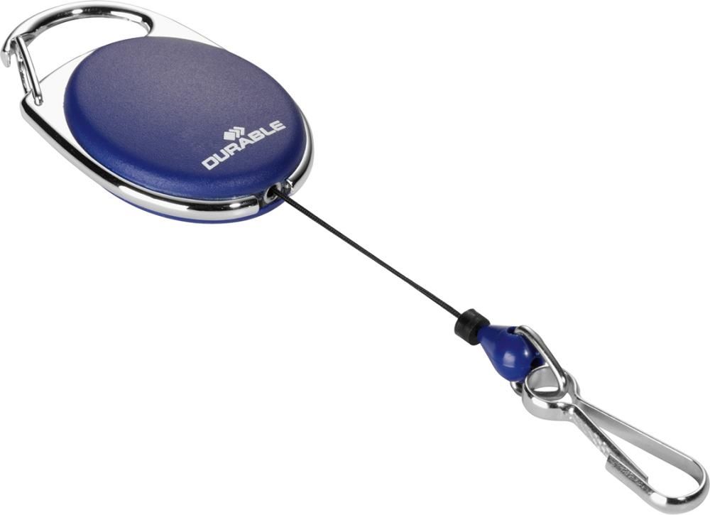 Produktbild DURABLE Schlüsselanhänger Jojo Style blau Bandlänge 80 cm