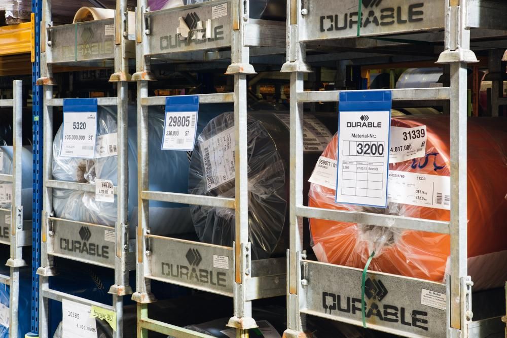 Produktbild Durable Magnettasche NEODYM gelb 210 x 148 mm bild 2