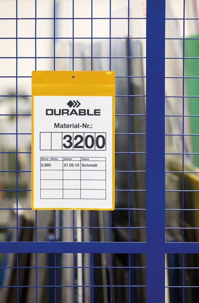 Produktbild Durable Magnettasche NEODYM gelb 210 x 297 mm bild 2