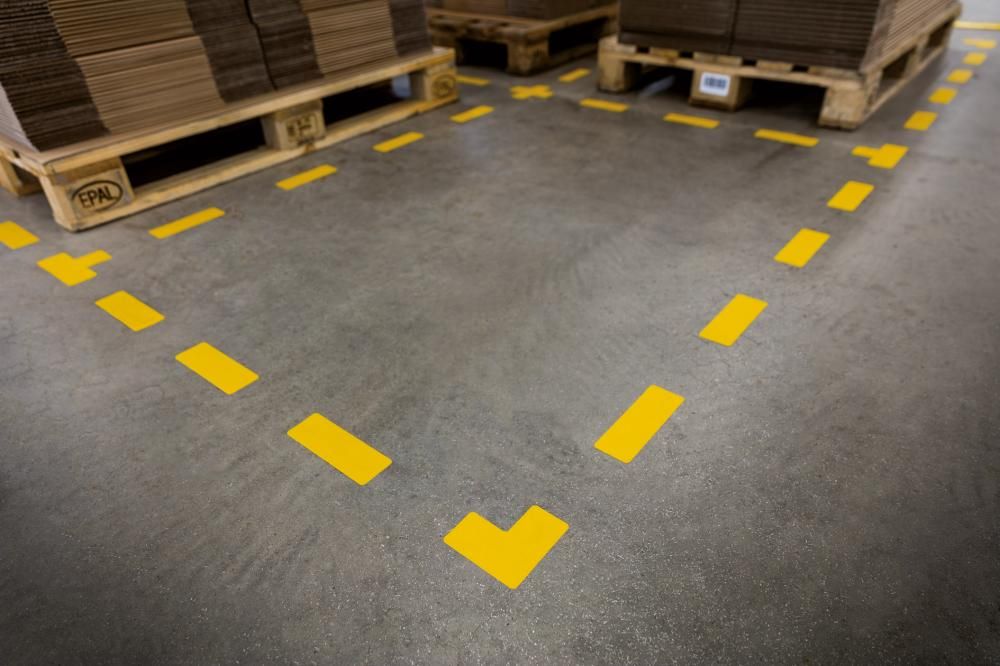 Produktbild Durable Stellplatz- und Bodenmarkierung Form Strich bild 2