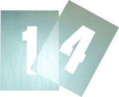 Produktbild E-Coll Schablonensatz 150mm für Bodenmarkierung