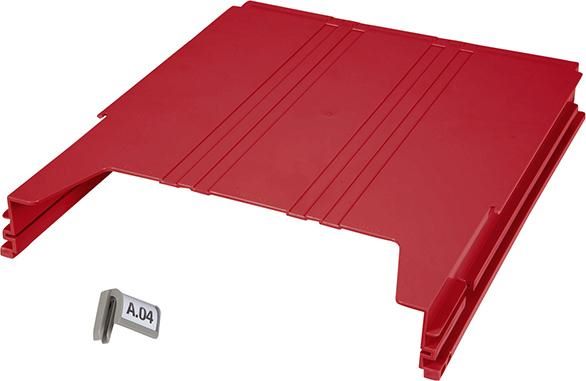 Produktbild Eichner Wandsortierer Big L x B x H 302 x 262 x 42 mm rot bild 3