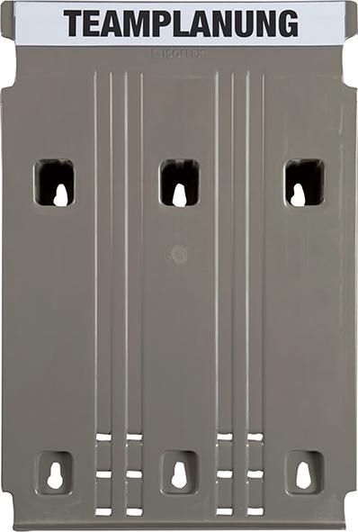 Produktbild Eichner Wandsortierer Flat Grundmodul grau L 302 x B 240 x H 15 mm