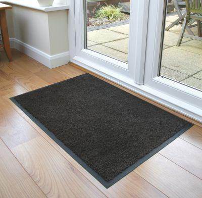 Produktbild Coba Eingangsbodenmatte Cobawash schwarz blau 0,85 x 1,5 meter