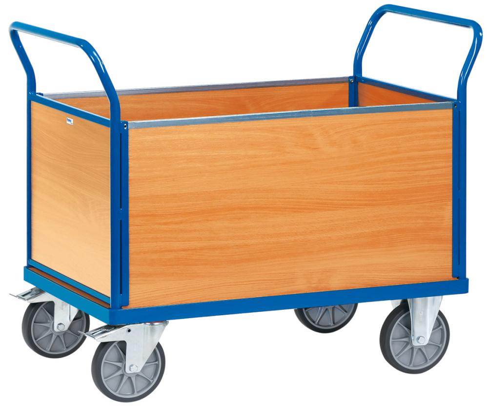 Produktbild Fetra Vierwandwagen für 500kg Ladefläche 1000 x 600 mm