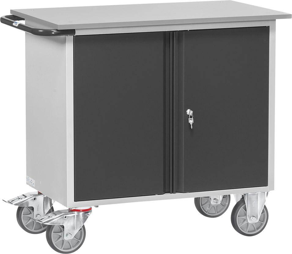 Produktbild Fetra Werkstattwagen Ladefläche 985x590mm 2 türig