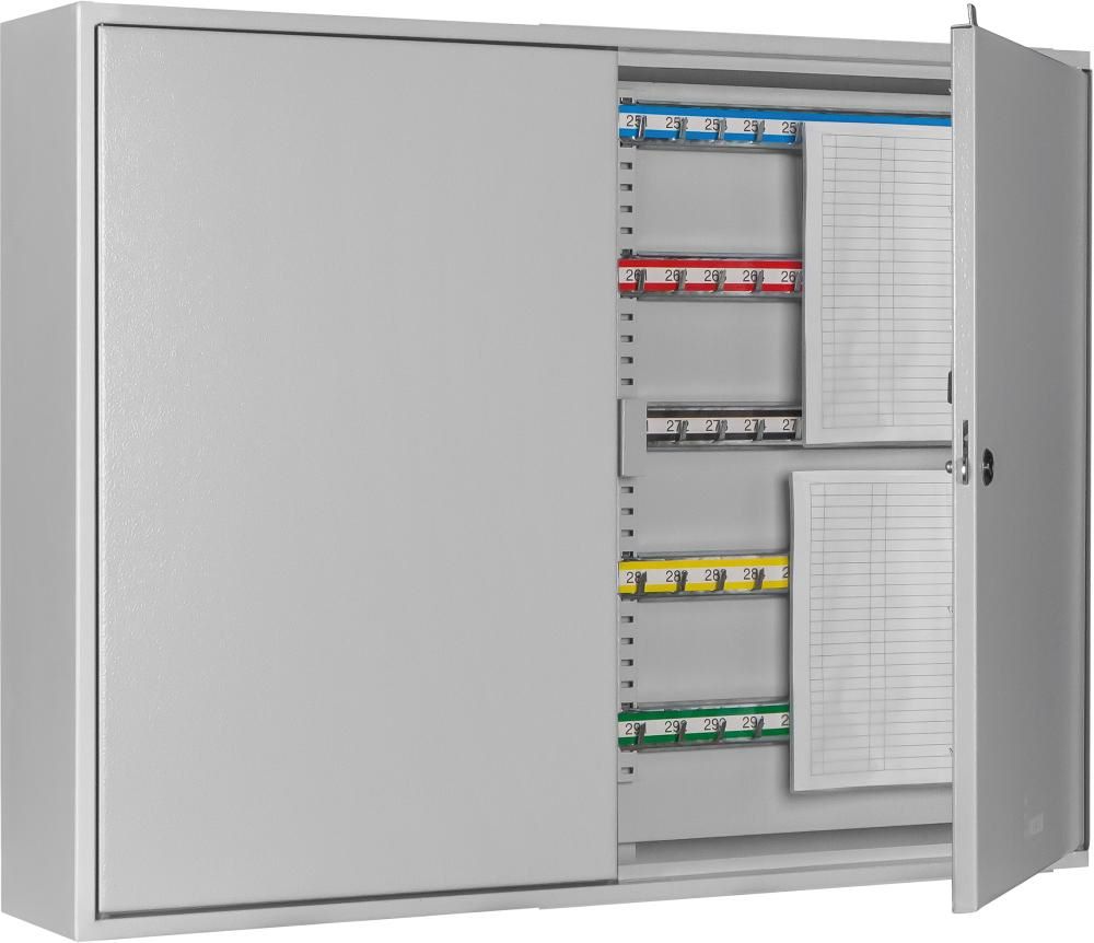 Produktbild Format Schlüsselschrank Modell SZ 2 türig 400 Haken 730 x 140 x 550 mm