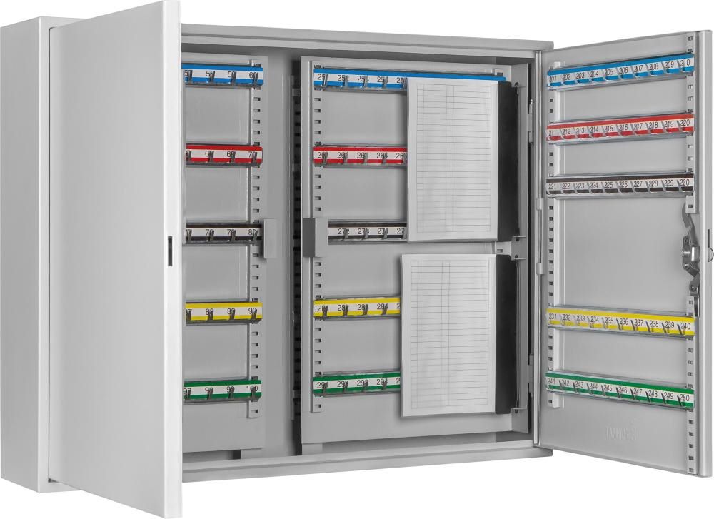 Produktbild Format Schlüsselschrank Modell SZ 2 türig 400 Haken 730 x 140 x 550 mm bild 3