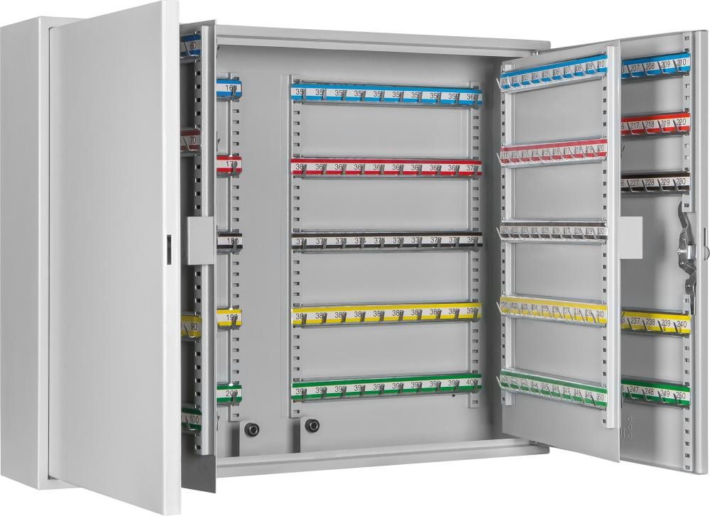 Produktbild Format Schlüsselschrank Modell SZ 2 türig 400 Haken 730 x 140 x 550 mm bild 4