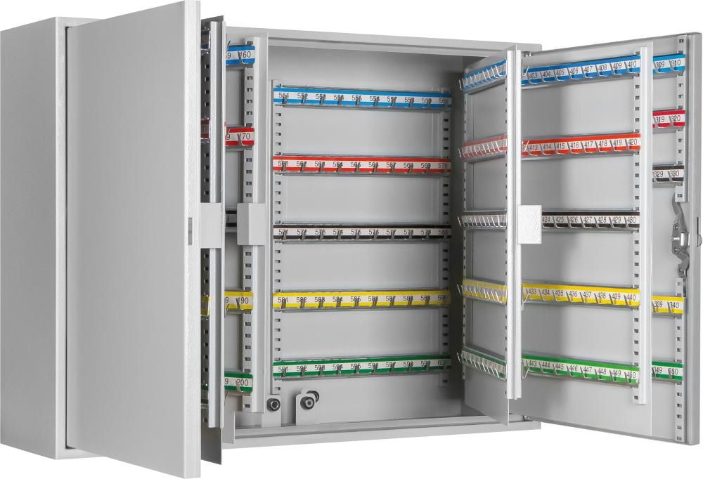 Produktbild Format Schlüsselschrank Modell SZ 2-türig 600 Haken bild 4