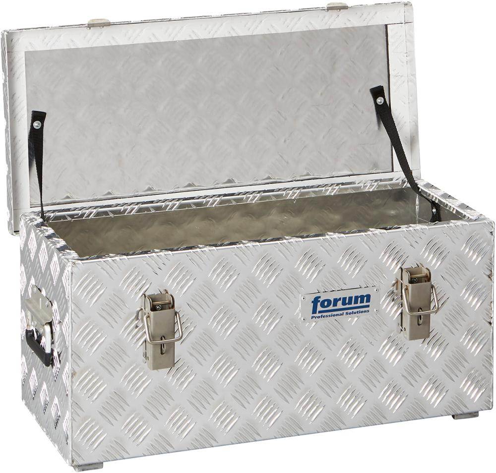 Produktbild FORUM Transportkiste 628x275x280mm Riffelblech 48 Liter bild 2