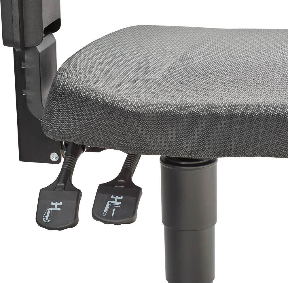 Produktbild FORUM Arbeitsstuhl mit Rollen Supertec blauer Griff bild 8