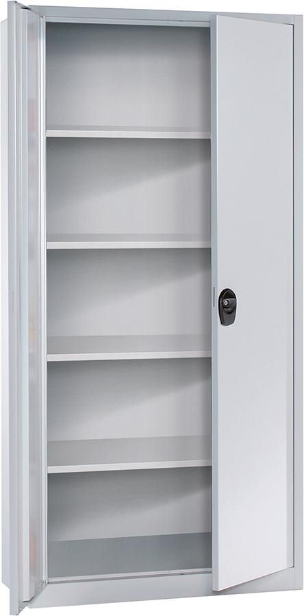 Produktbild FORUM Flügeltürenschrank Stahlblech 1950 x 940 x 400 mm RAL 7035 7035