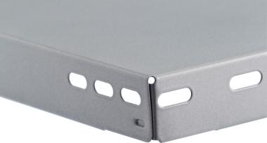 Produktbild Hofe Steckregal Grundregal 2000x400x1300 mm ESD 5 Böden RAL 7150 bild 2