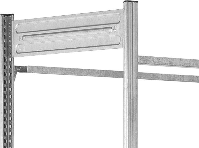 Produktbild Hofe Grundregal HKG 20610 DA 6 Böden 2000 x 600 x 1000 mm RAL 7035 bild 7