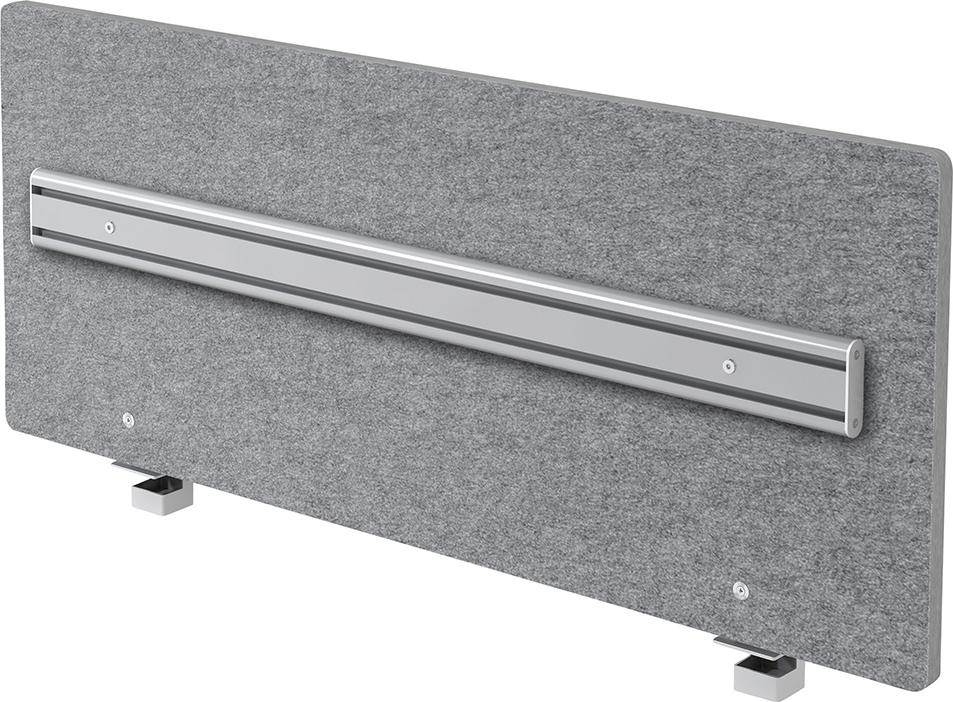 Produktbild Hammerbacher Akustik ORGAwand ARO12 für 120er Tisch grau-meliert Filzoptik