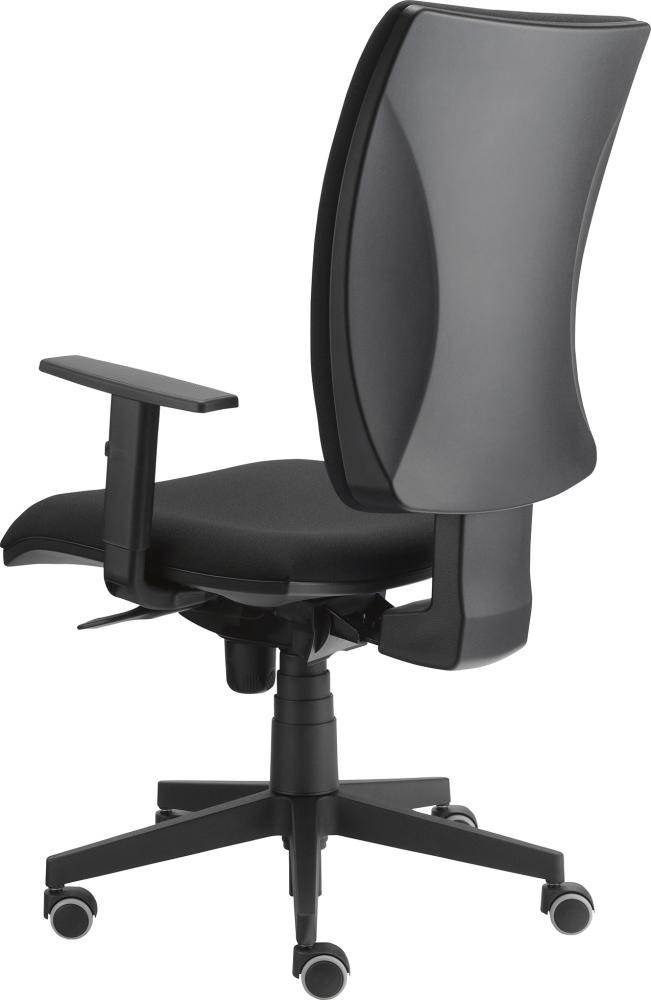 Produktbild Hammerbacher Drehstuhl Solid 1 VSDS1 Stoff 100% Polyester schwarz