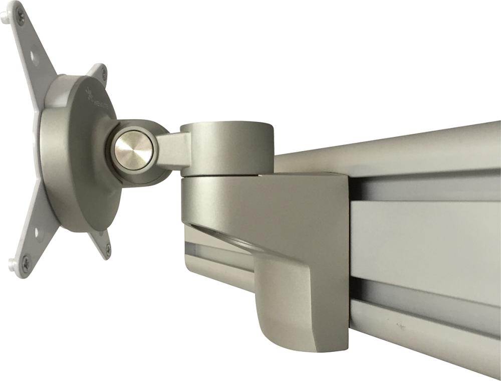 Produktbild Hammerbacher Bildschirmhalter ORGPD Silber Alu eloxiert