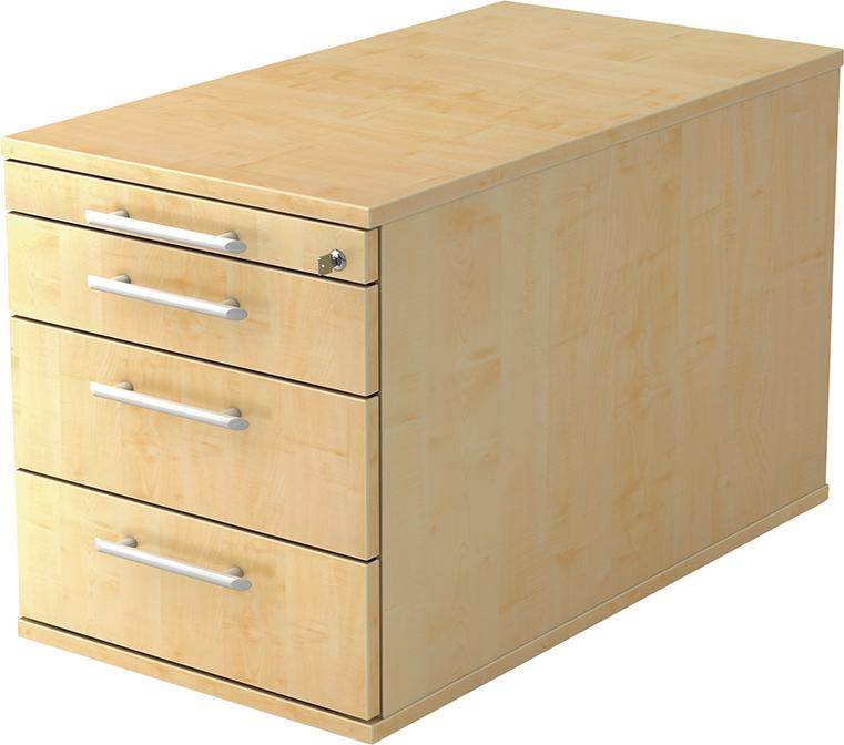 Produktbild Hammerbacher Rollcontainer TC30 42,8 x 80 x 51,2 cm Ahorn