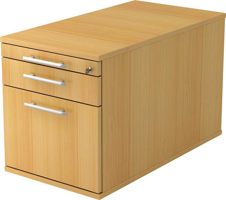 Produktbild Hammerbacher Rollcontainer TC20 42,8 x 80 x 51,2 cm Buche