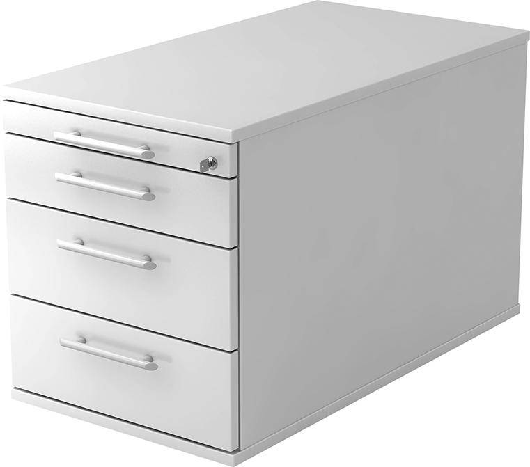 Produktbild Hammerbacher Rollcontainer TC30 42,8 x 80 x 51,2 cm Weiß