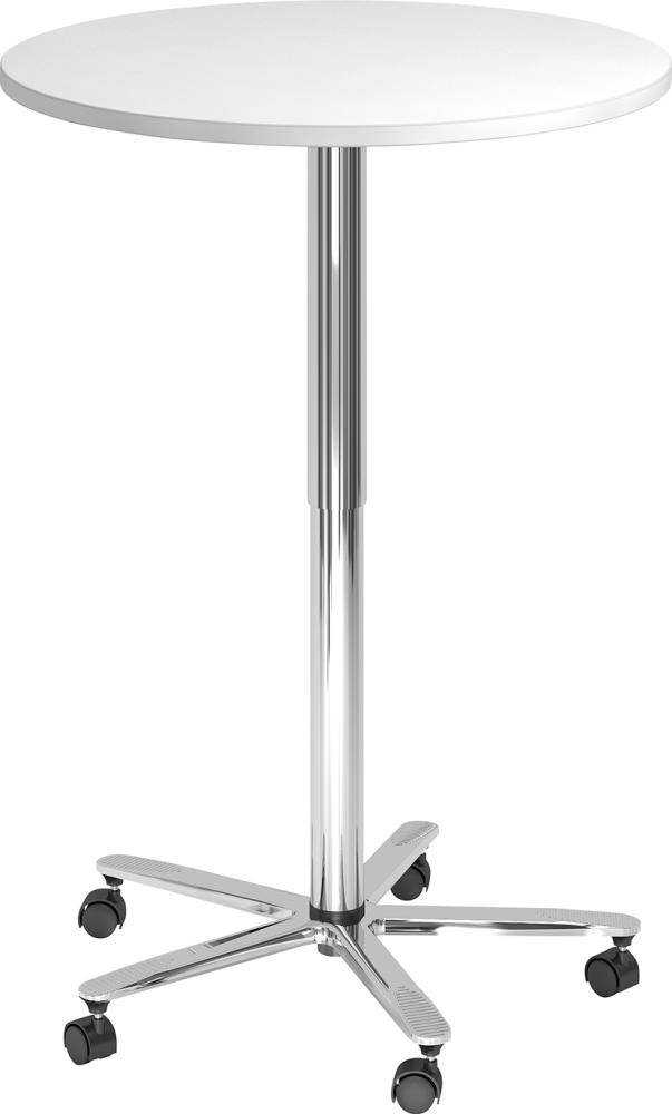 Produktbild Hammerbacher Säulentisch Durchmesser 800 mm Höhe 720 bis 140 mm stufenlos verstellbar
