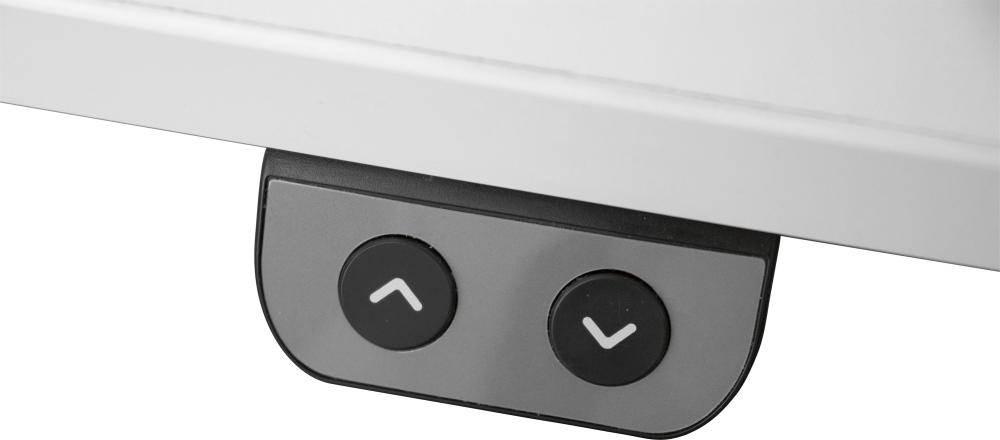 Produktbild Hammerbacher Schreibtisch XMKA12 120 x 80 cm Platte Beton 25 mm dick ABS Dickkante bild 2