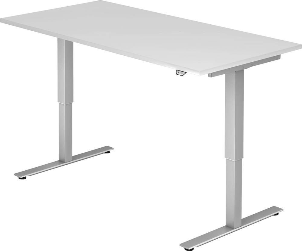 Produktbild Hammerbacher Schreibtisch VXMST 16 1600 x 800 mm höhenverstellbar Platte Weiß