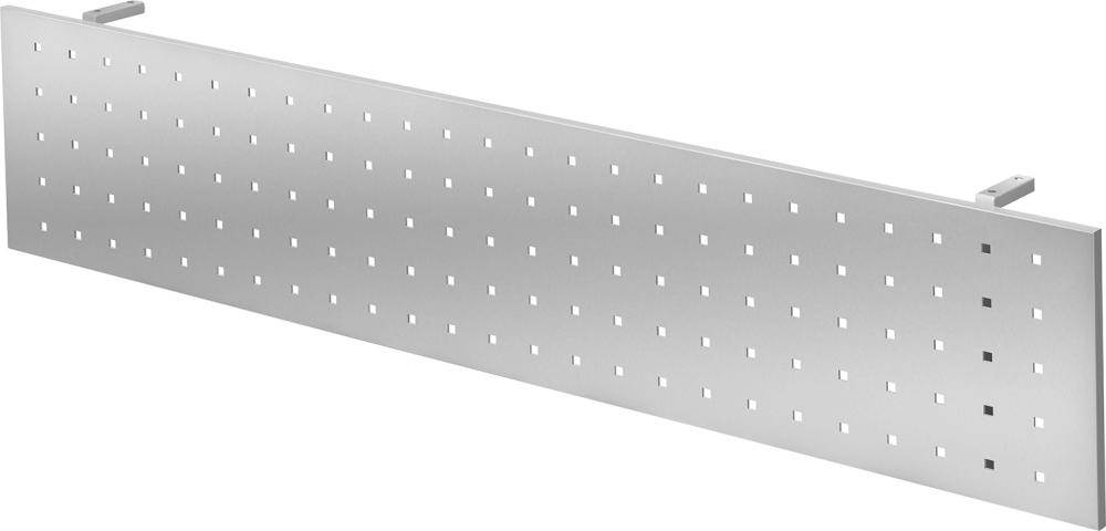 Produktbild Hammerbacher Schreibtisch Sichtblende RSI18 für 180er Tisch Silber