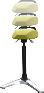 Produktbild Hammerbacher Stehhilfe verstellbar 63 bis 93 cm Apfelgrün bild 2