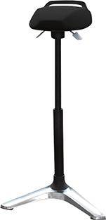 Produktbild Hammerbacher Stehhilfe verstellbar 63 bis 93 cm Schwarz bild 6