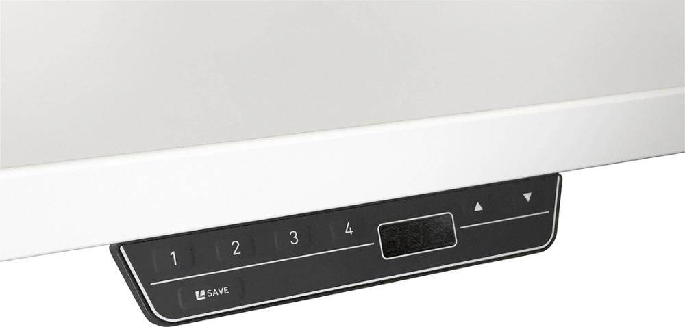 Produktbild Hammerbacher Winkelschreibtisch XDSM82 200 x 120 cm Platte Weiß 25 mm dick ABS Dickkante bild 2