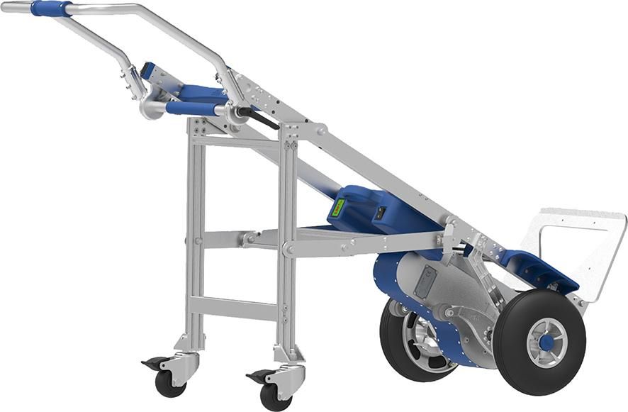 Produktbild DM System GmbH Hubtreppensteiger Traglast 170 kg mit Lift 1390 x 650 x 585 mm bild 2