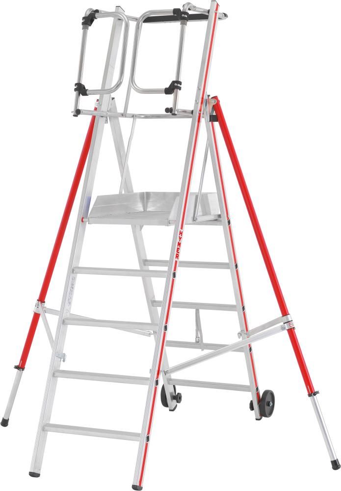 Produktbild Hymer Plattformleiter ProTect Aluminium Plattform 600 x 425 mm