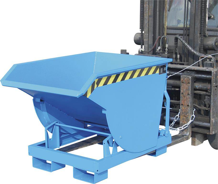 Produktbild Bauer Kippbehälter mit Abrollsystem BKM 30 RAL 5012