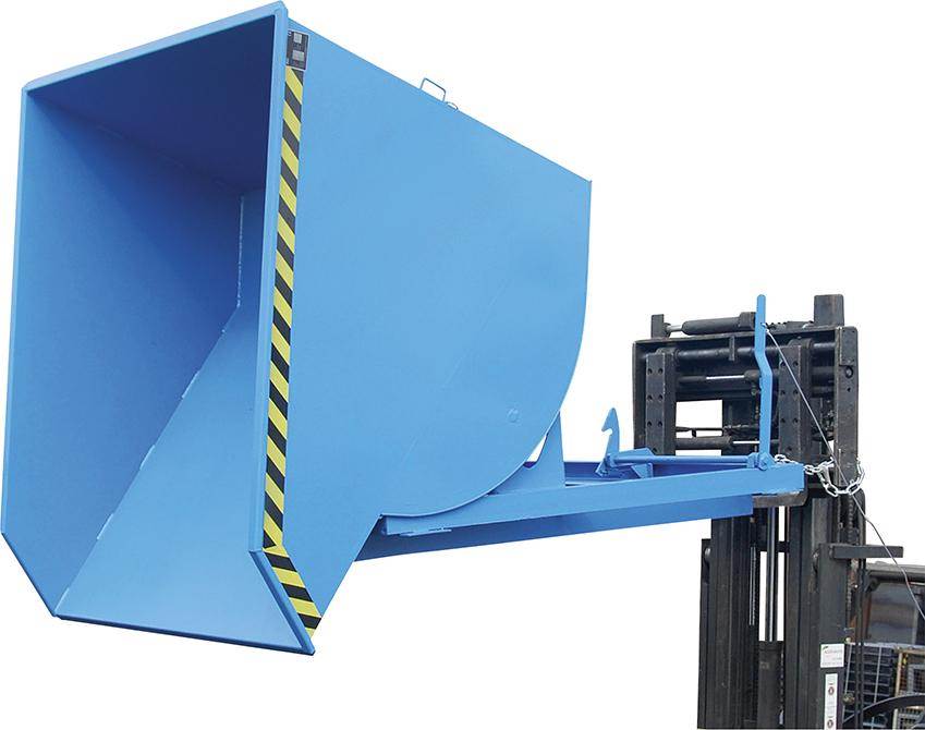 Produktbild Bauer Kippbehälter mit Abrollsystem BKM 150 RAL 5012