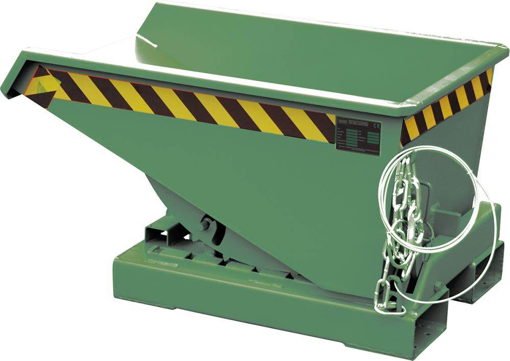 Produktbild Bauer Kippbehälter EXPO 275 lackiert grün RAL 6011