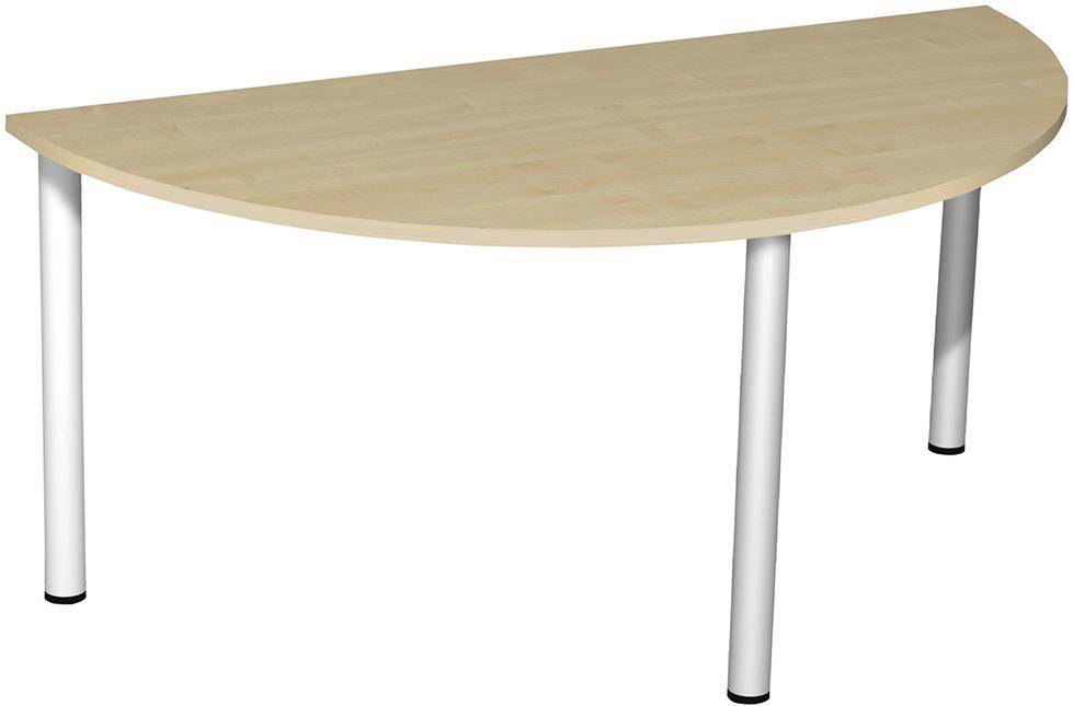 Produktbild Geramöbel Konferenztisch Halbkreis 1600 x 800 Onyx