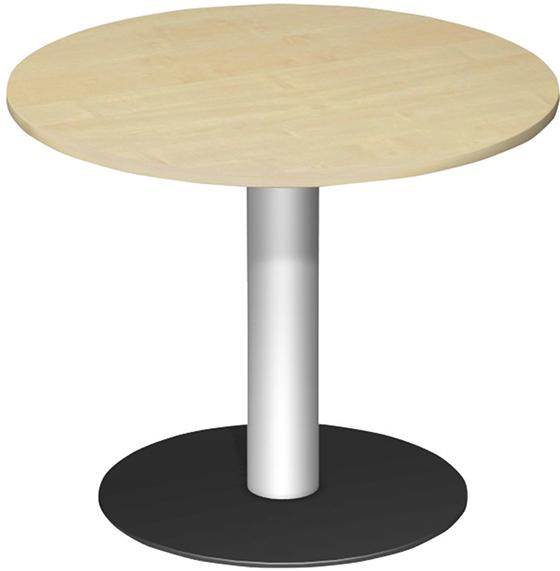 Produktbild Geramöbel Konferenztisch rund 900 mm Durchmesser Onyx