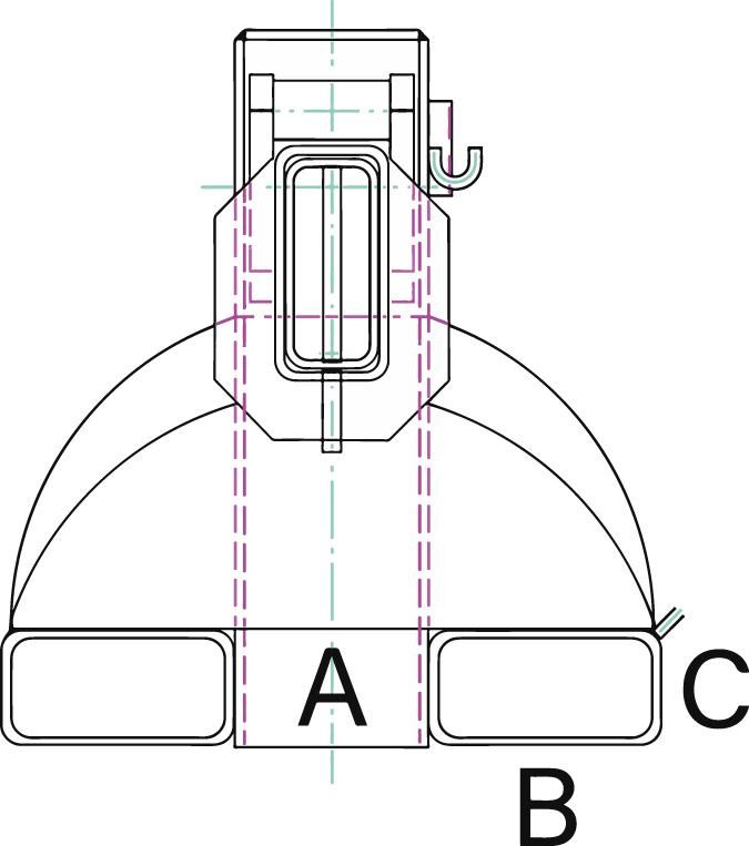 Produktbild RR Kranarm RKT 3 ausziehbar 3000 kg 5 fach verstellbar bild 2