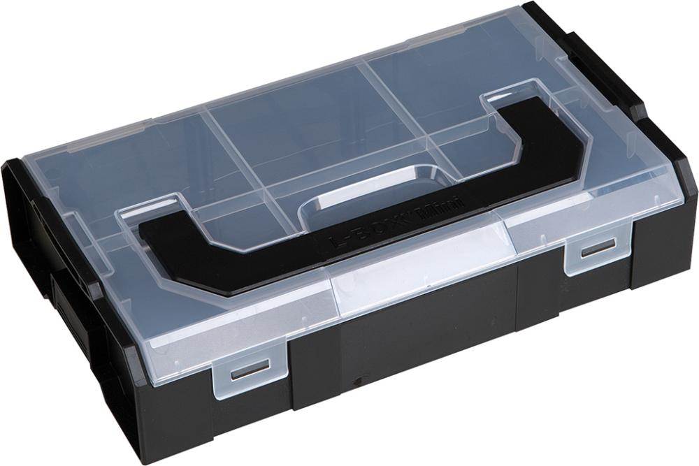 Produktbild Koffer Kleinteilebox L-BOXX Mini Deckel transparent