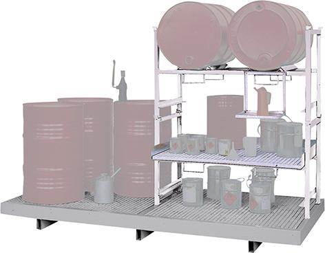 Produktbild Lacont Auffangwanne WSP-8-OS feuerverzinkt