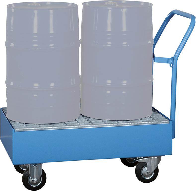 Produktbild Lacont Auffangwanne Stahl fahrbar lackiert 820 x 500 x 345 mm