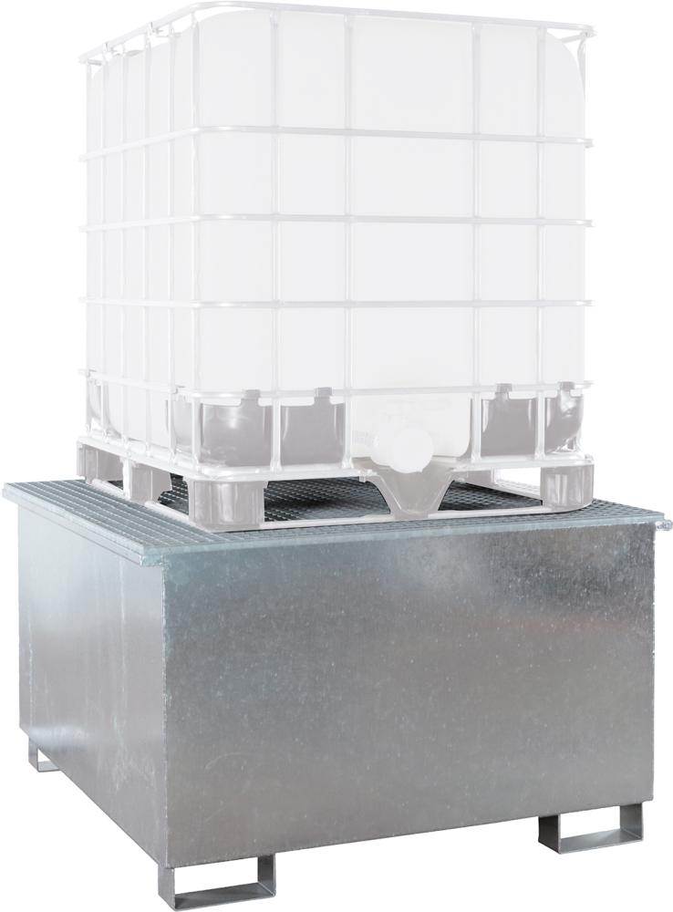 Produktbild Lacont Großraumauffangwanne verzinkt 1300 x 1360 x 795 mm bild 1