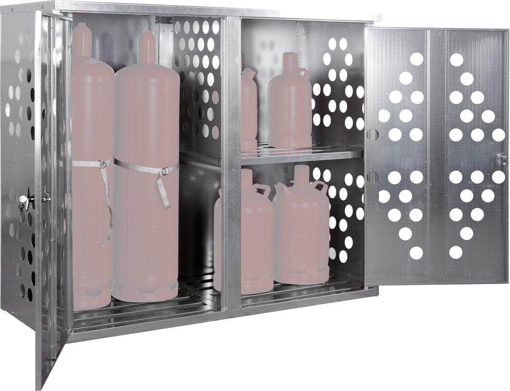 Produktbild Lacont Kleingasflaschenschrank für 20 Flaschen mit 11 kg